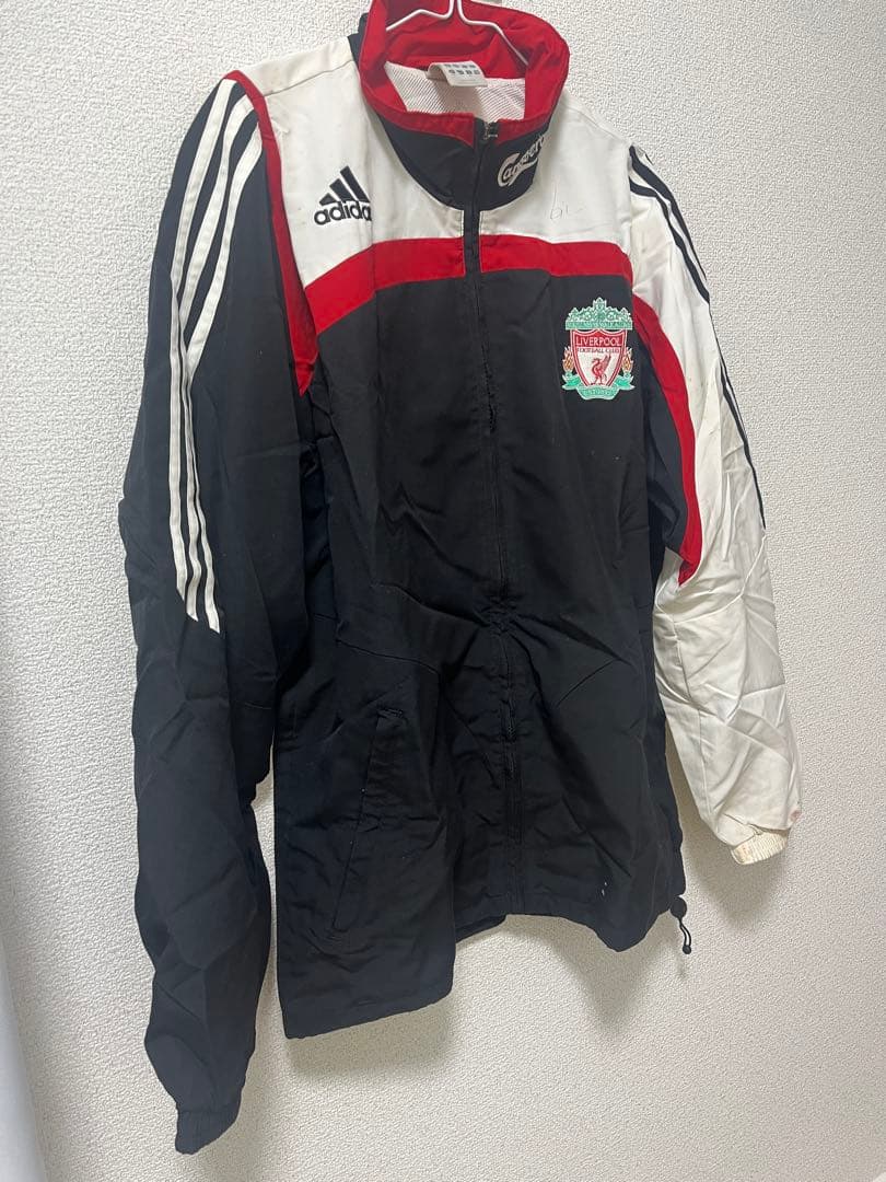 07/08リバプール adidas ビンテージウィンドブレーカー