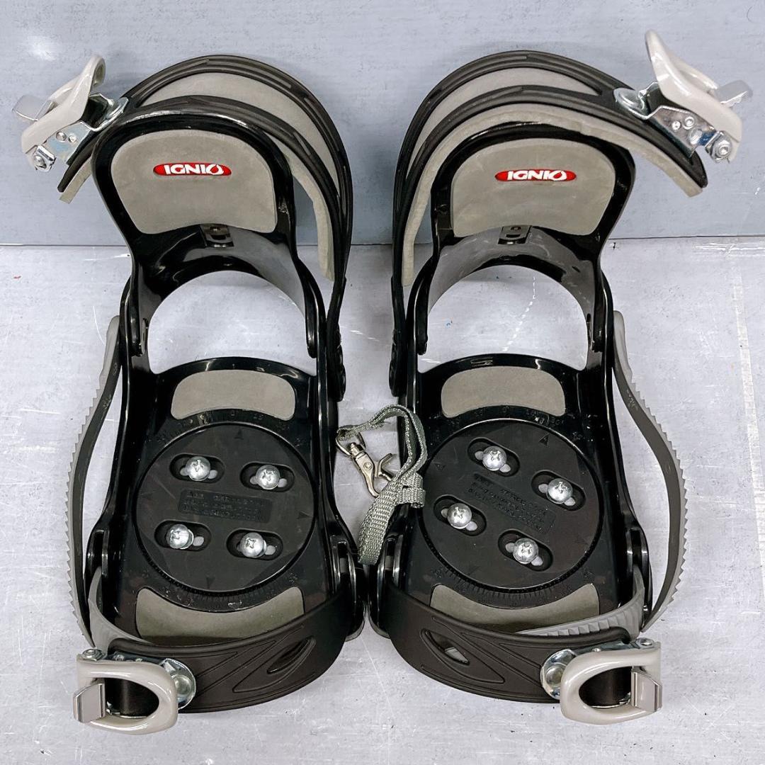 【3点セット】ジュニアスノーボード IGNIO GRV TEAM 118cm