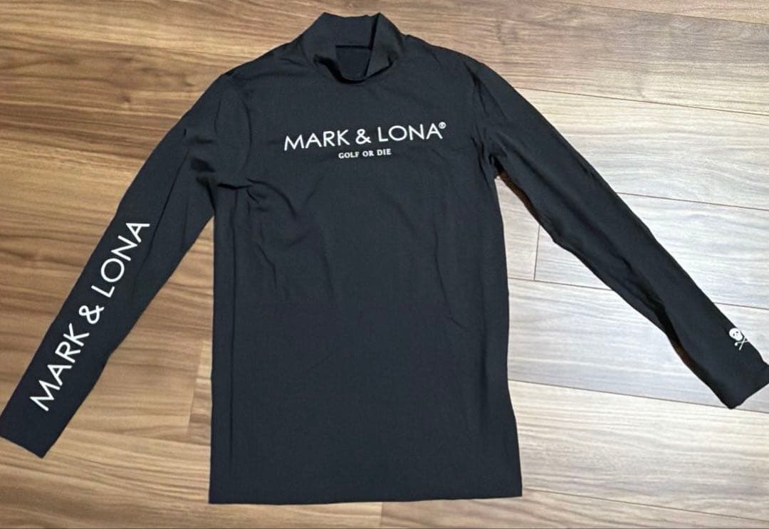 MARK & LONA 長袖モックネックシャツ