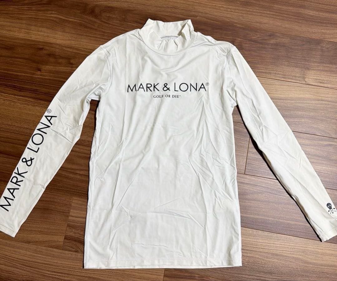MARK & LONA 長袖モックネックシャツ