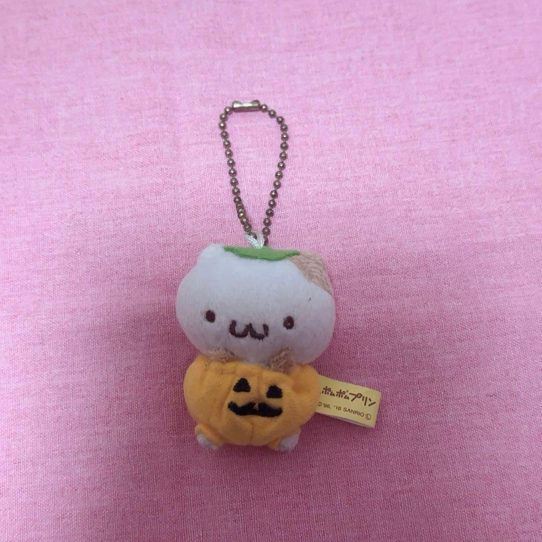 ポムポムプリン カフェ マフィン ぬいぐるみ キーホルダー