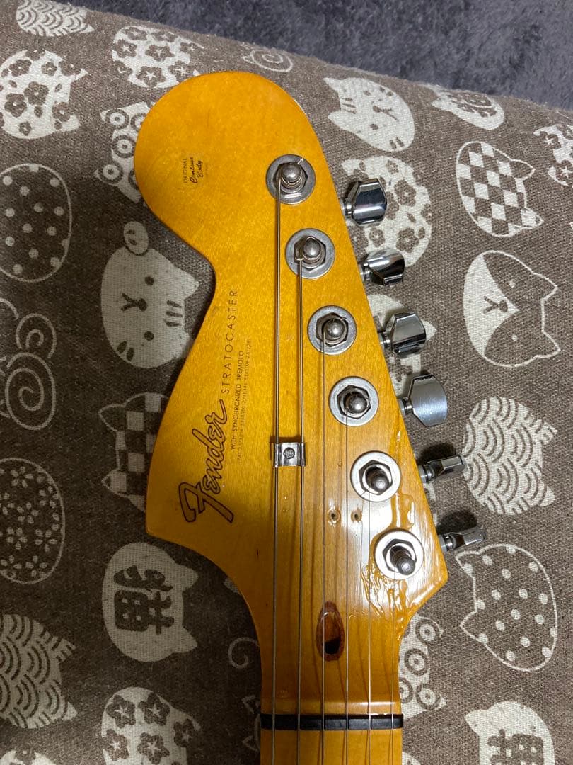 コンポーネントギター　ストラトタイプ　リバースヘッド