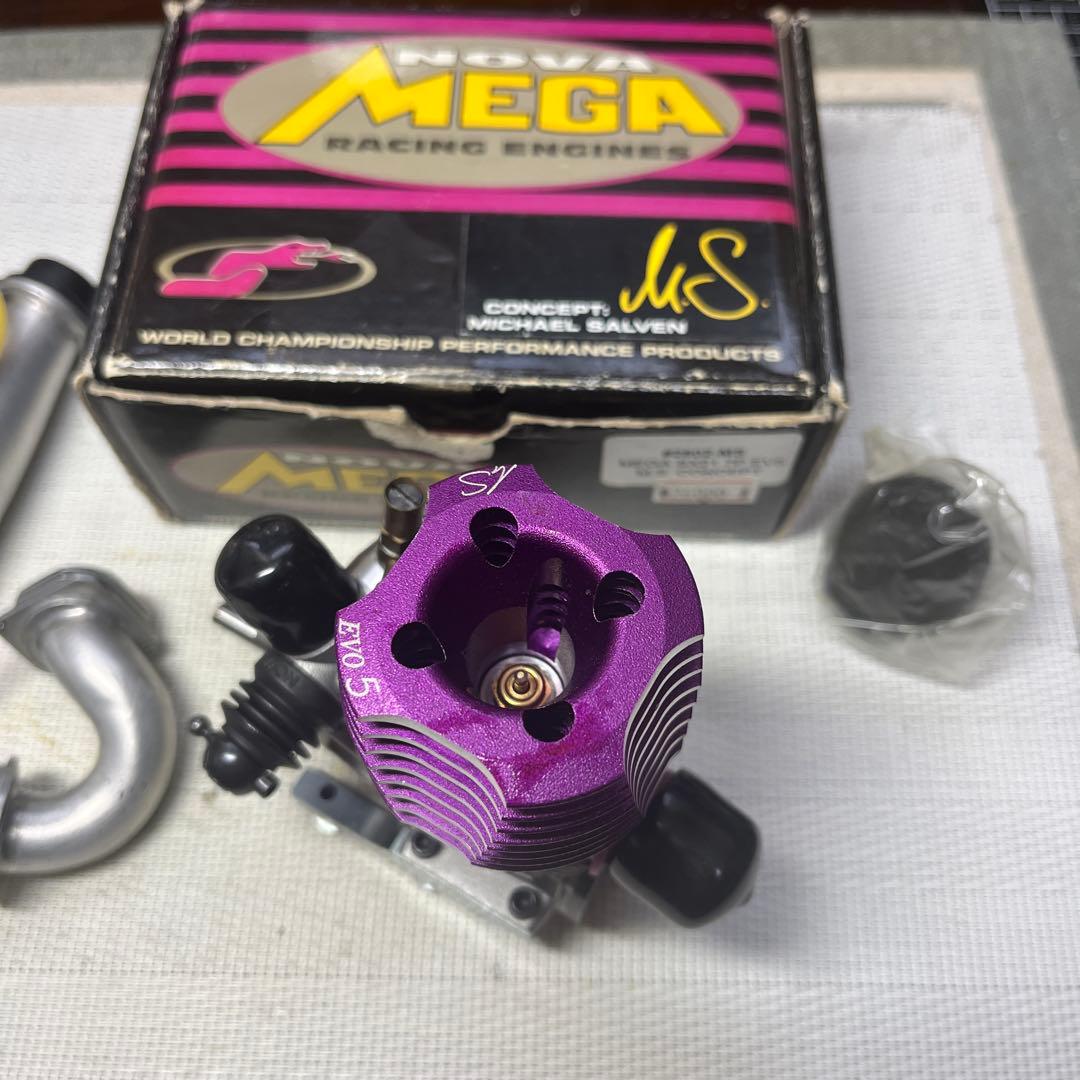 NOVA MEGA SX21 7P EVO5 マフラー付き　エンジンセット