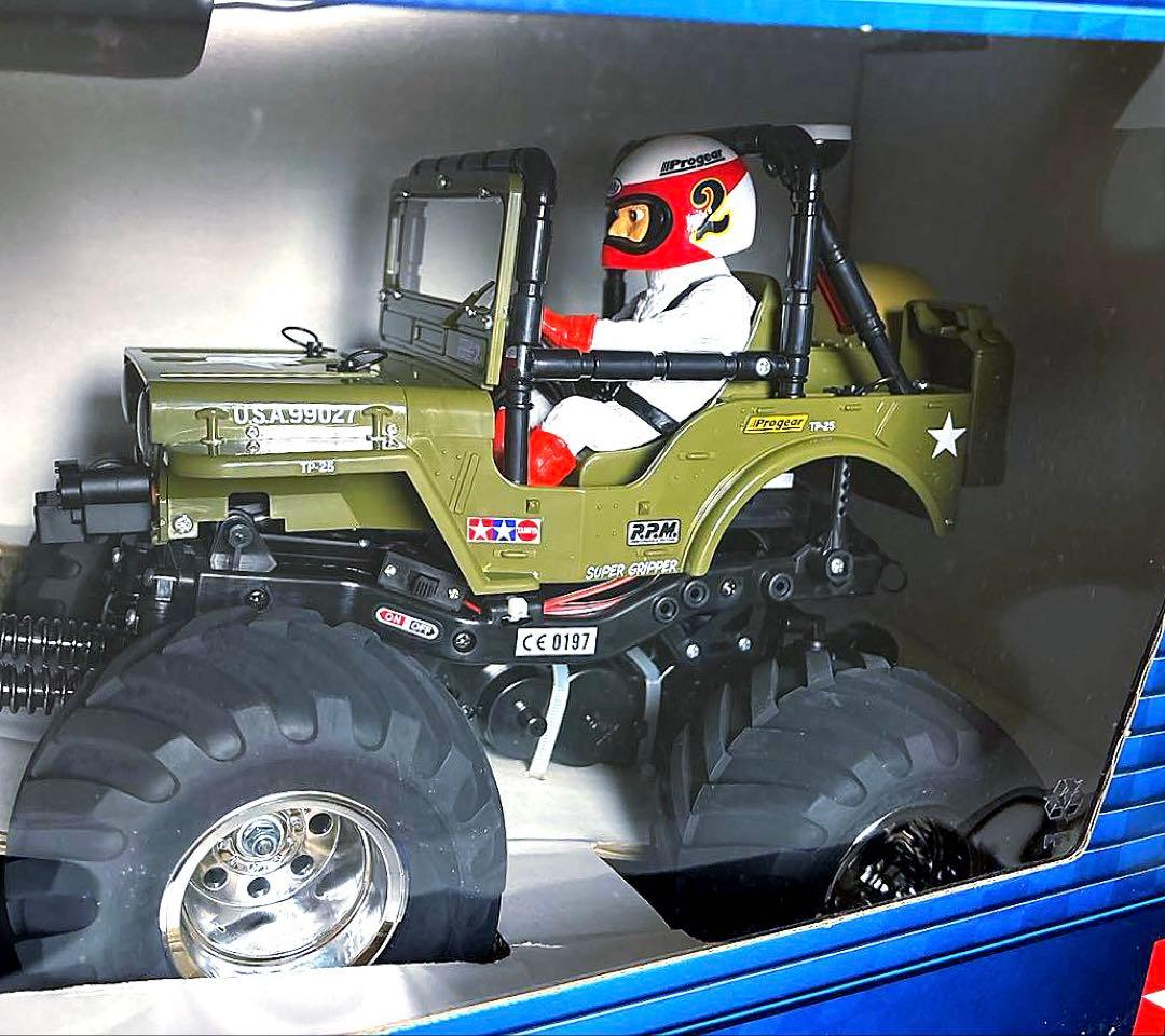 タミヤ　1/10 XB ワイルドウイリー 2 プロポ付きみ完成モデル