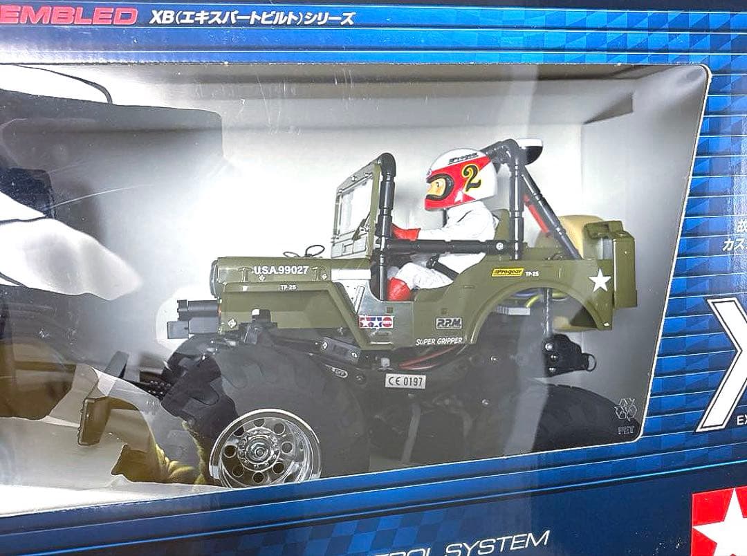 タミヤ　1/10 XB ワイルドウイリー 2 プロポ付きみ完成モデル