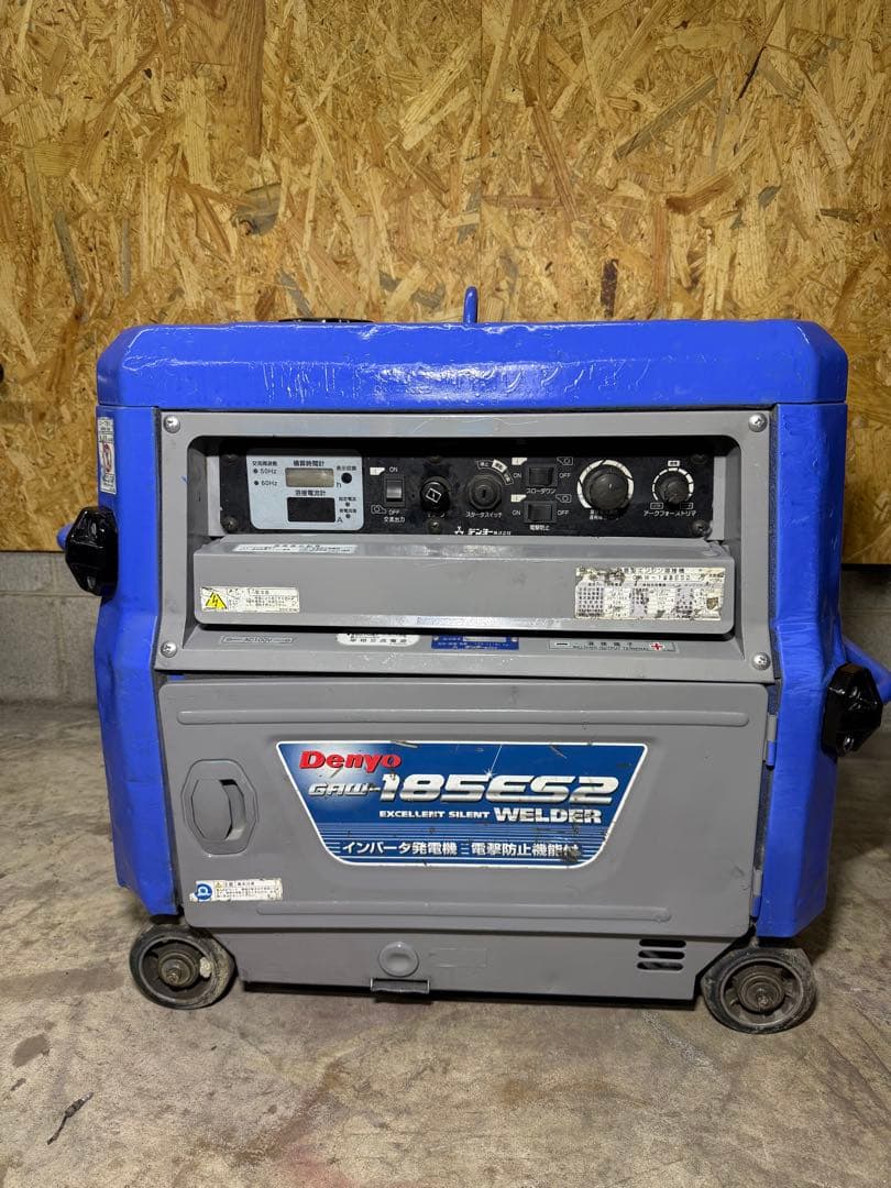 Denyo デンヨー GAW-185ES2 ウェルダー アーク溶接 即使用可