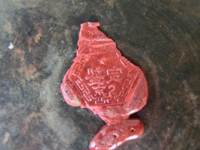 筆立■古い竹制筆筒 中国古玩 崟定京2 古竹 書道道具 時代物 骨董品 上物■