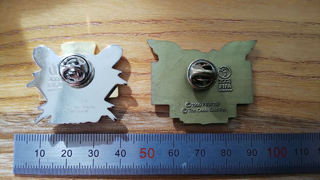 2002ワールドカップ コカ・コーラ アルゼンチンxイングランドマッチデーピン