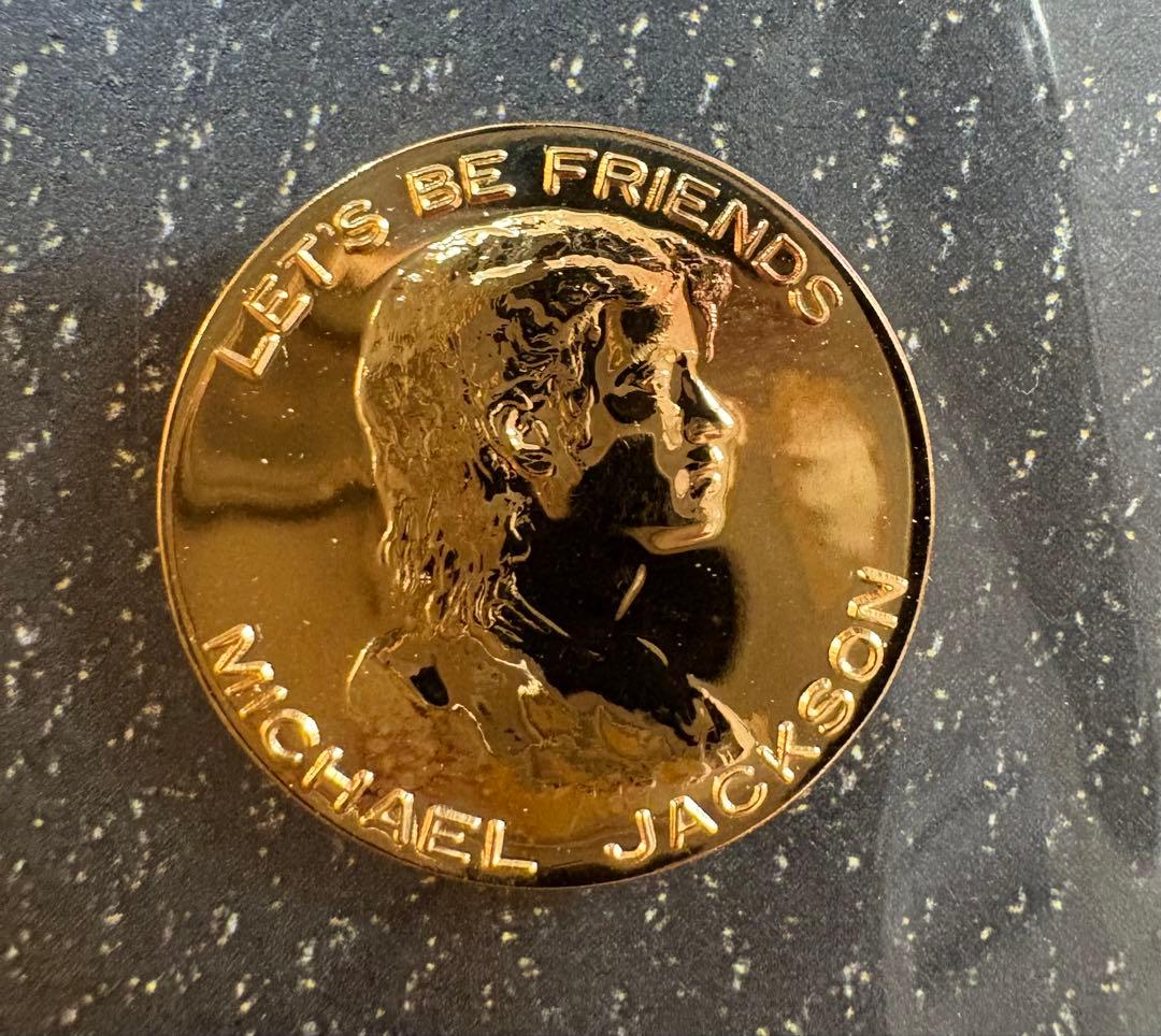 マイケル・ジャクソン 訪日記念メダル