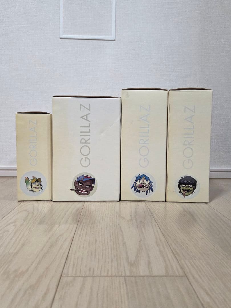 【激レア】ゴリラズ Gorillaz フィギュア white Edition