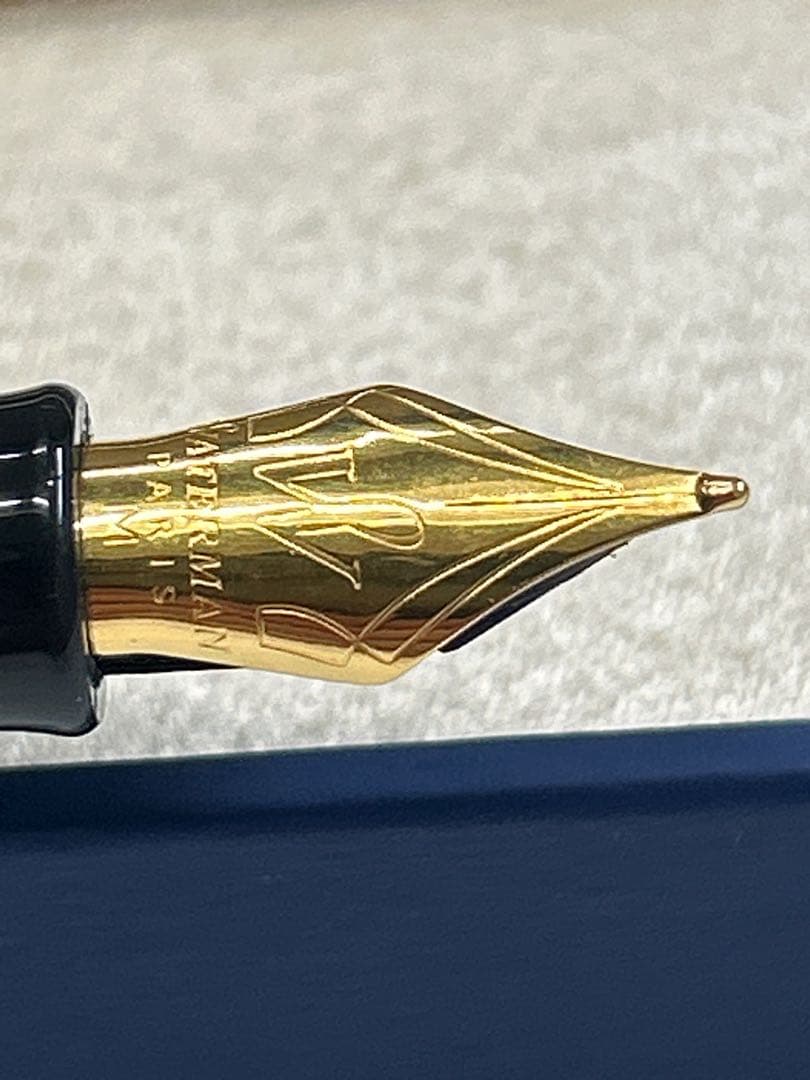 ウォーターマン 万年筆 シルバー・ゴールド