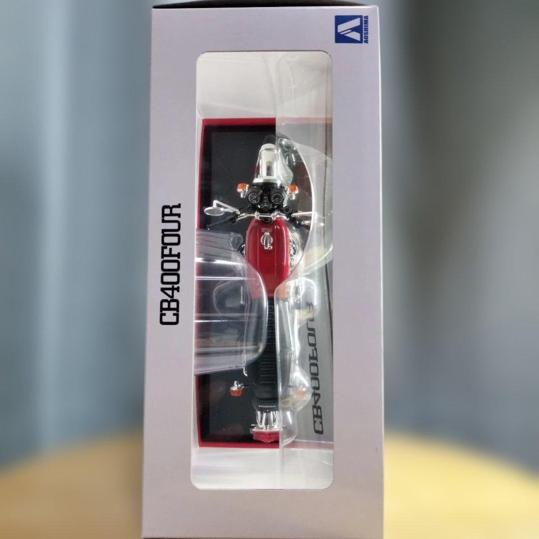 アオシマ スカイネット 1/12 ホンダ CB400FOUR ライトルビーレッド