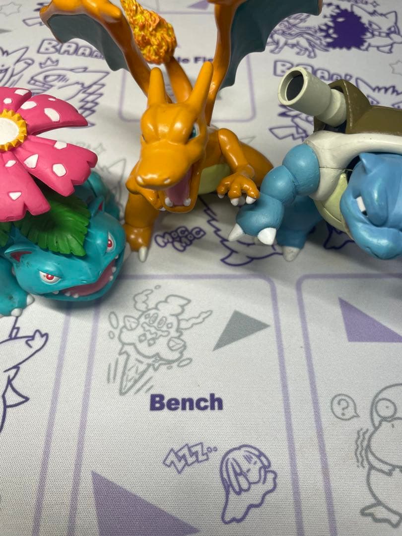 フシギバナ リザードン カメックス　フィギュア2004 TOMY