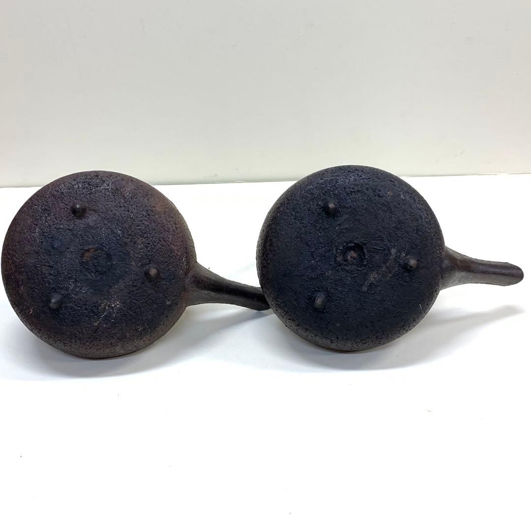 銚子 一対 鶴亀