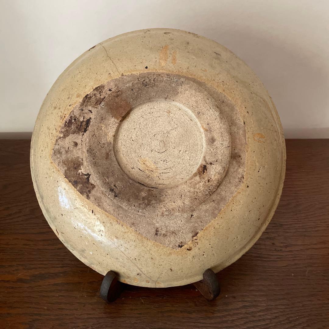 瀬戸　馬の目皿　大皿