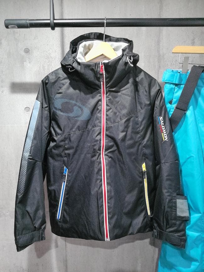 SALOMONサロモン スキージャケット パンツ 上下セット メンズM 程度良好