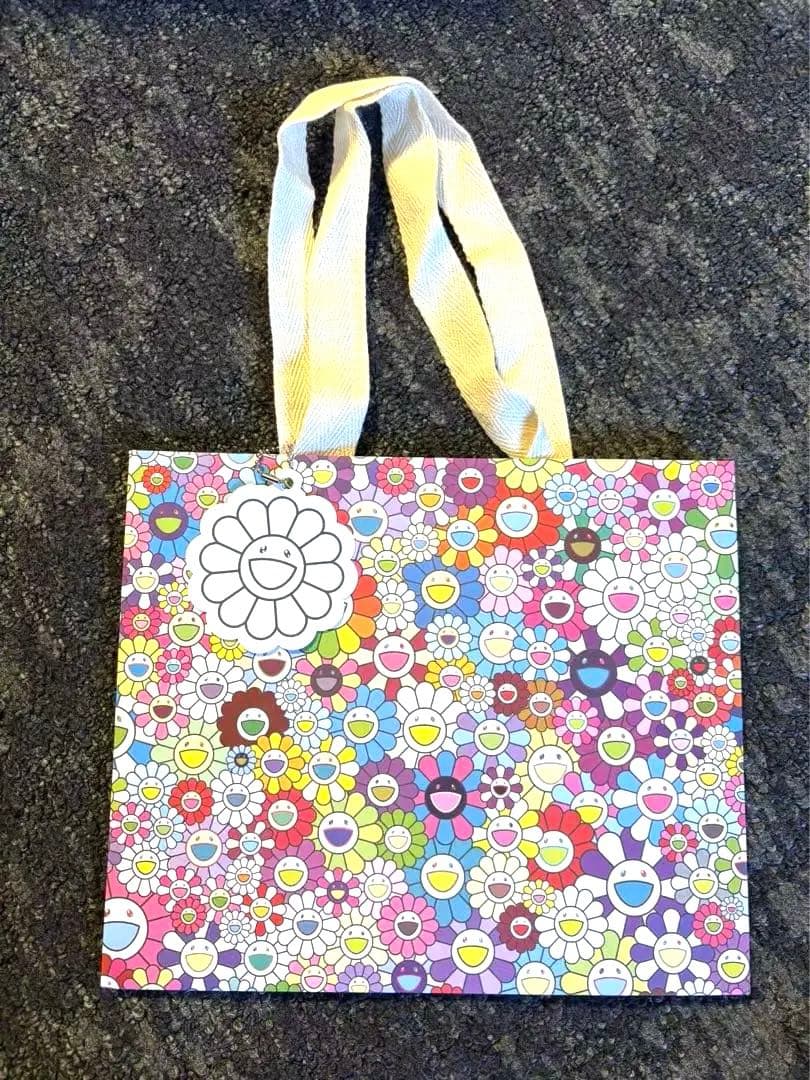 ショッパー付き ⭐️ 新色　村上隆　フラワー型　ジグソーパズル　カイカイキキ