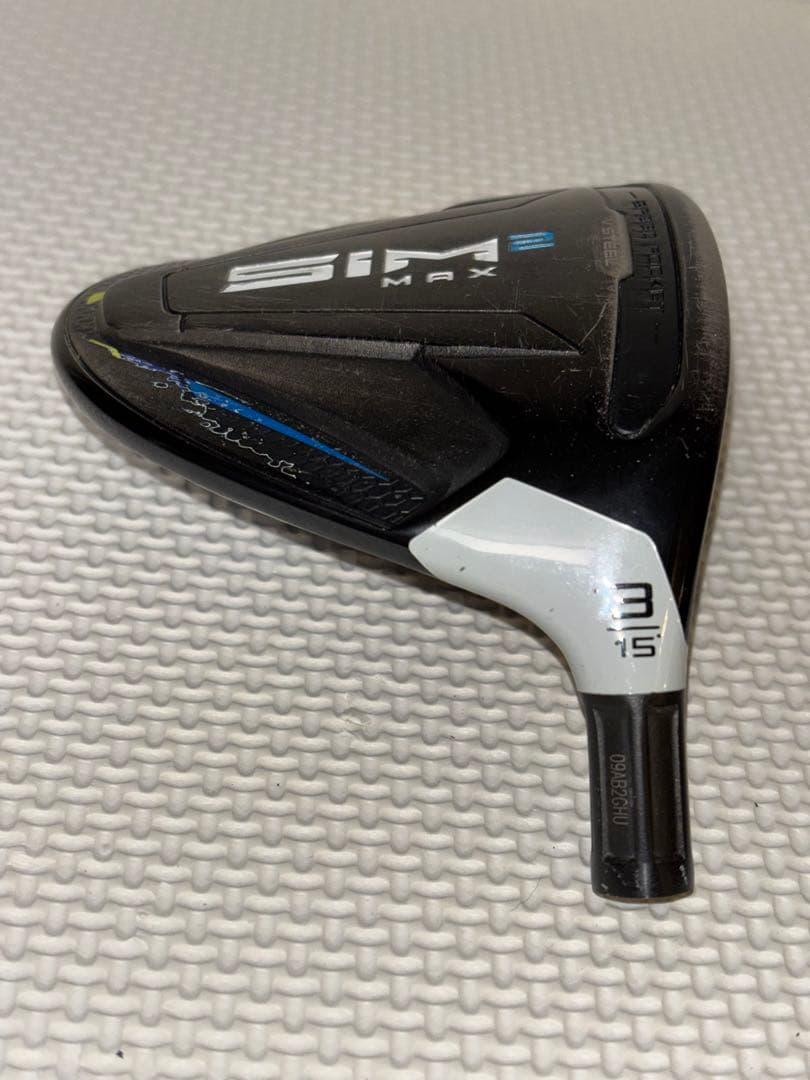テーラーメイド　SIM2 MAX 3W （１5°）ヘッドのみ　NO2