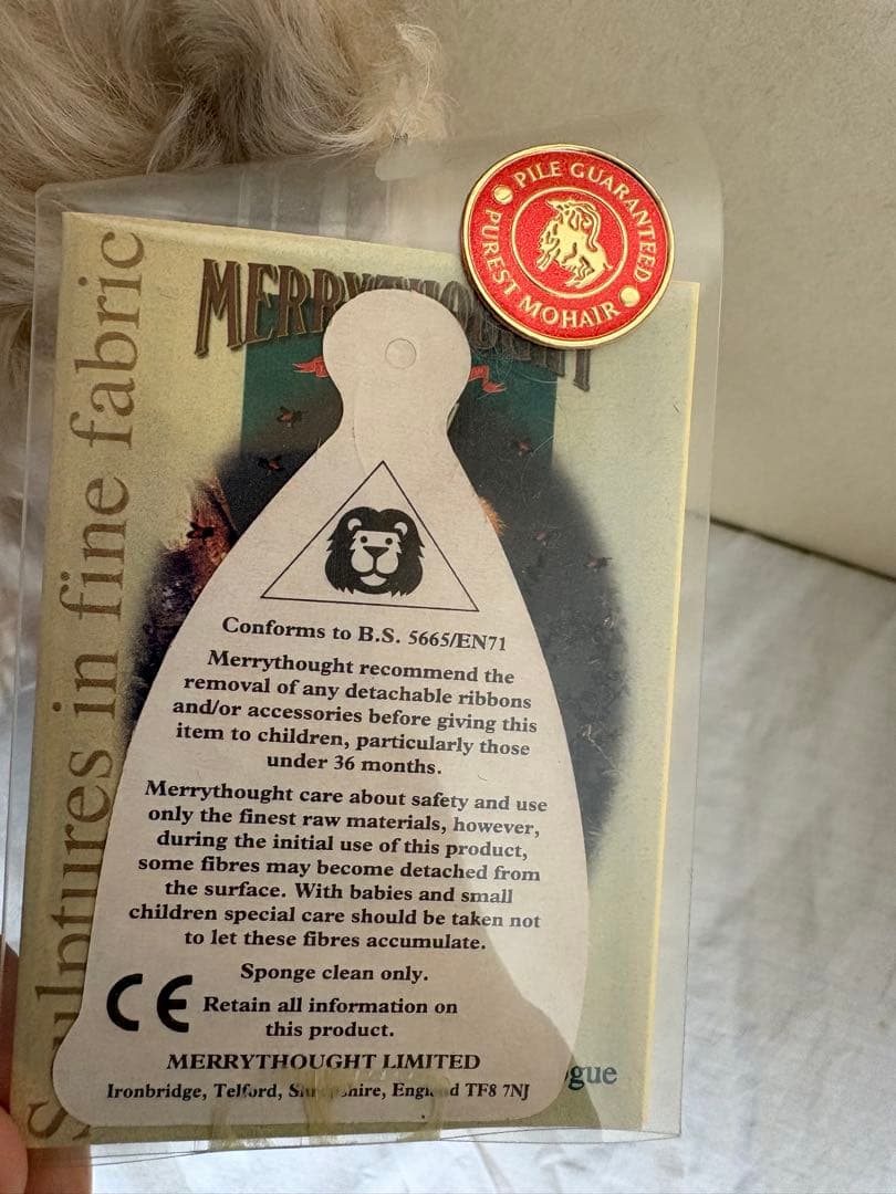 メリーソート ヴィンテージ 限定307/1000 モヘア英国製