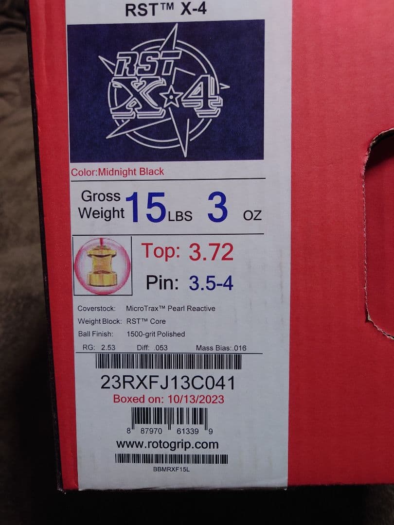 ROTO GRIP　RST-X4　15ポンド