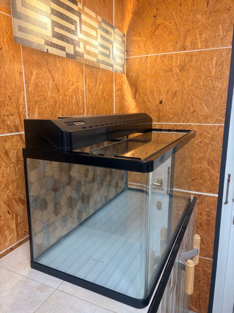 ニッソーnisso曲げガラス90cm水槽 手渡しのみです。