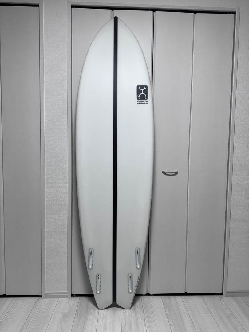【マチャドフィン付き】美品 シーサイド&ビヨンド 6'8 ファイヤーワイヤー