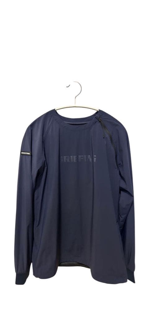 BRIEFING PULLOVER プルオーバー　ネイビー　Sサイズ