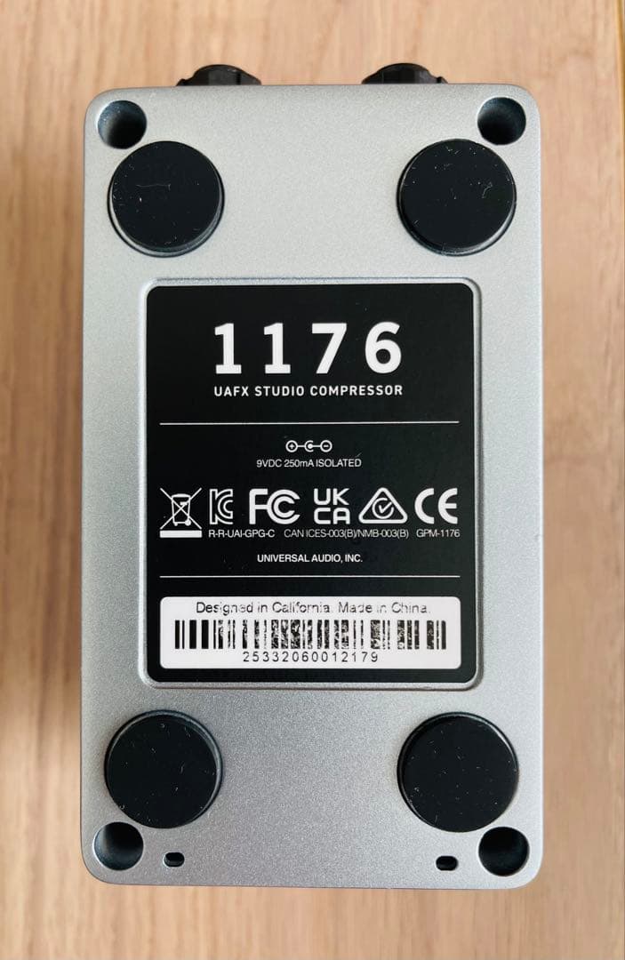 UAFX 1176 Studio Compressor スタジオコンプレッサー