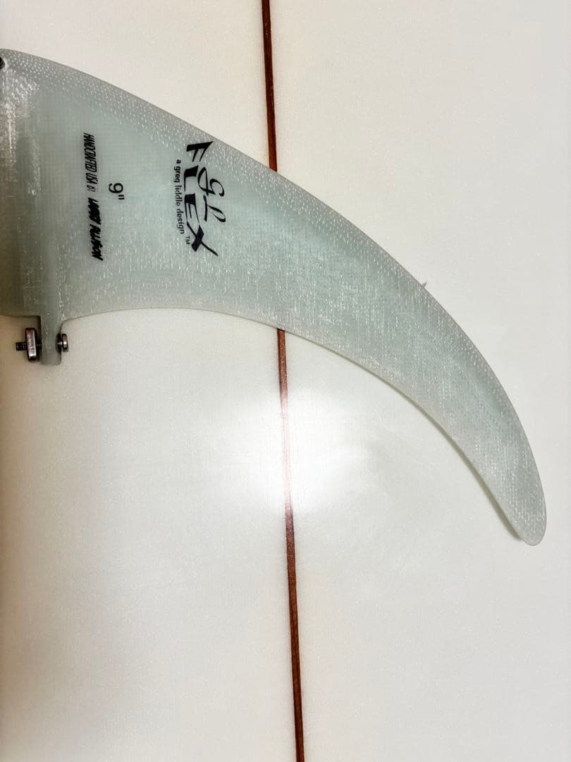 Liddle Designs 6'10 M3P フィン付き