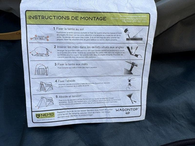 NEMO ニーモ ワゴントップ 4P