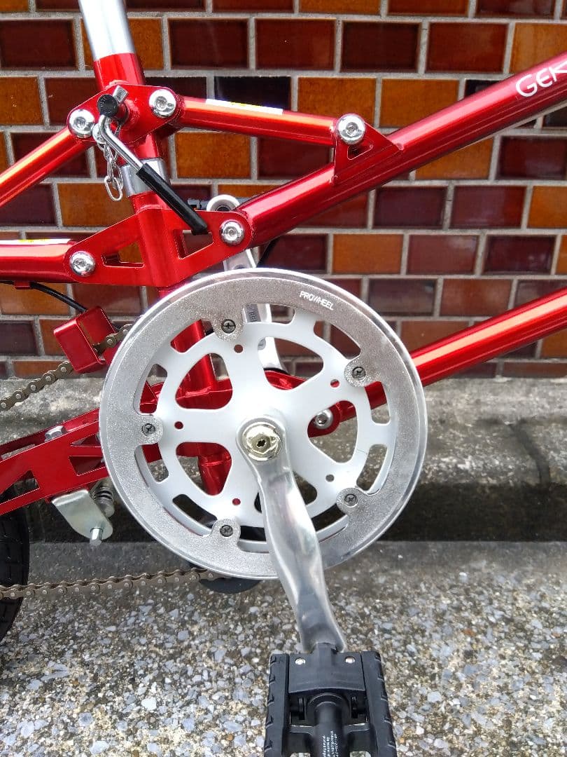 現車確認必須　「GEKKO」　折り畳み自転車