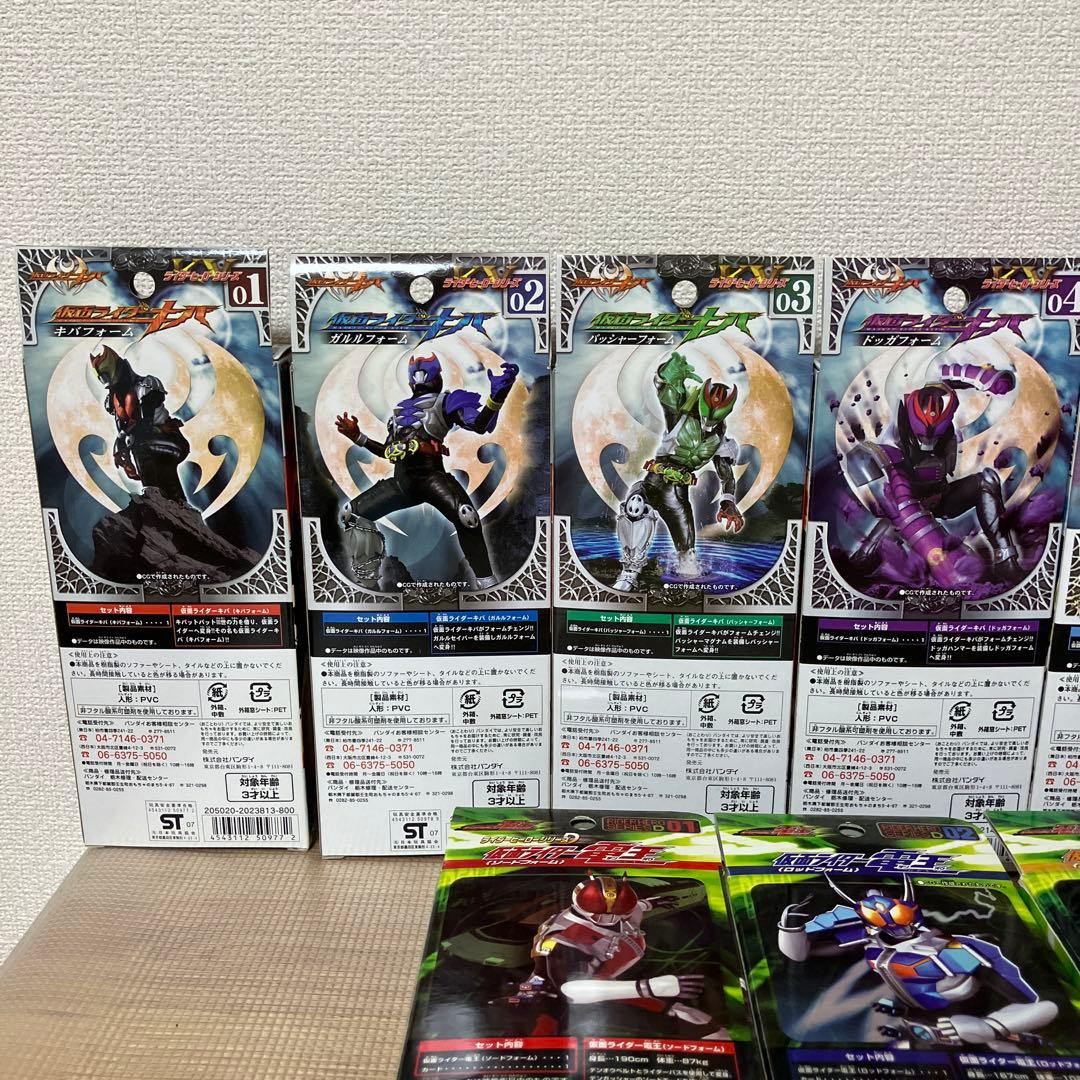 仮面ライダー ライダーヒーローシリーズ ソフビ 箱入り22体　まとめ売り