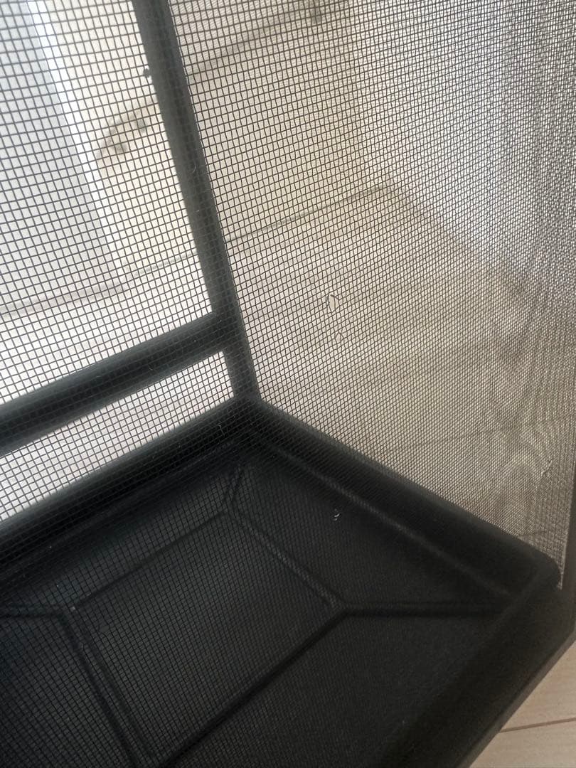 爬虫類　カメレオン　メッシュケージ　42×42×66