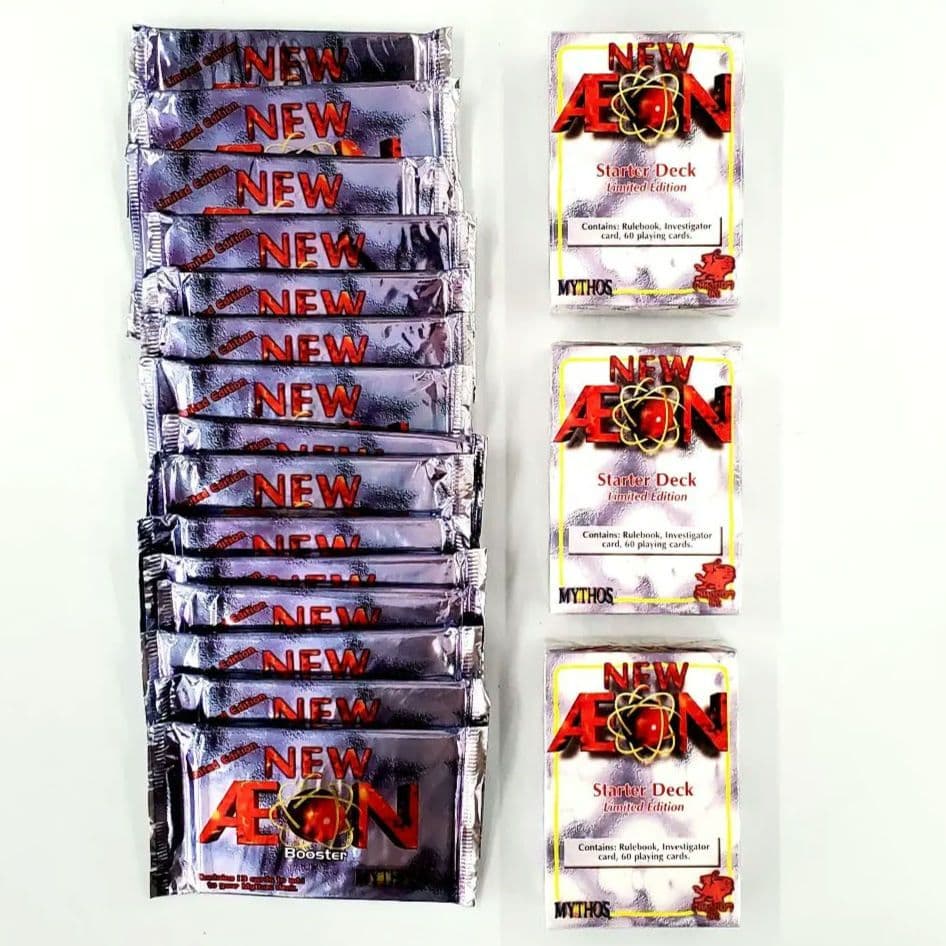 新品 Mythos NEW AEON スターター3個 & ブースター15個セット