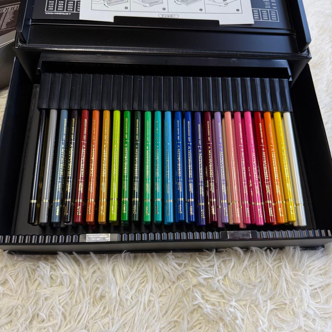 未使用品 三菱uni 色鉛筆 ユニカラー 100色セット