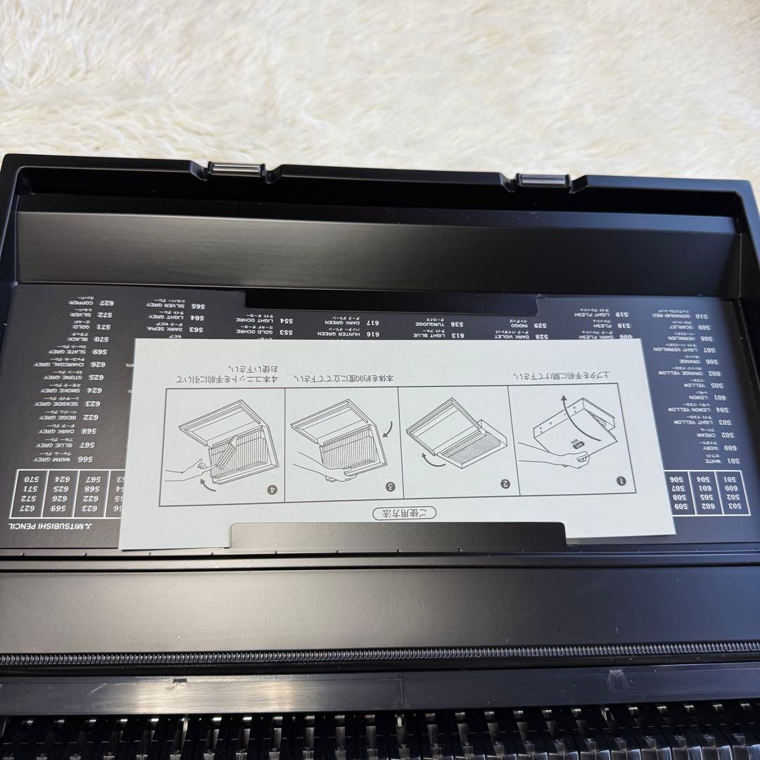 未使用品 三菱uni 色鉛筆 ユニカラー 100色セット