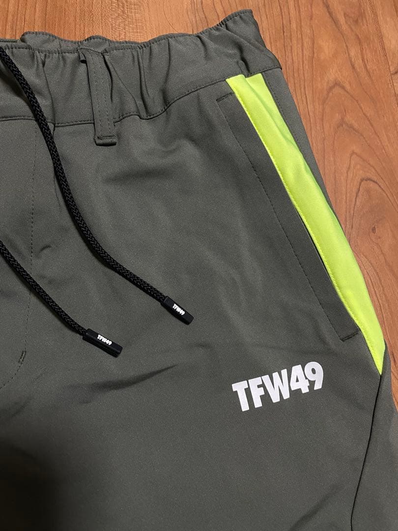 tfw49 ハイブリッドパンツ M カーキ　junhashimoto ゴルフ