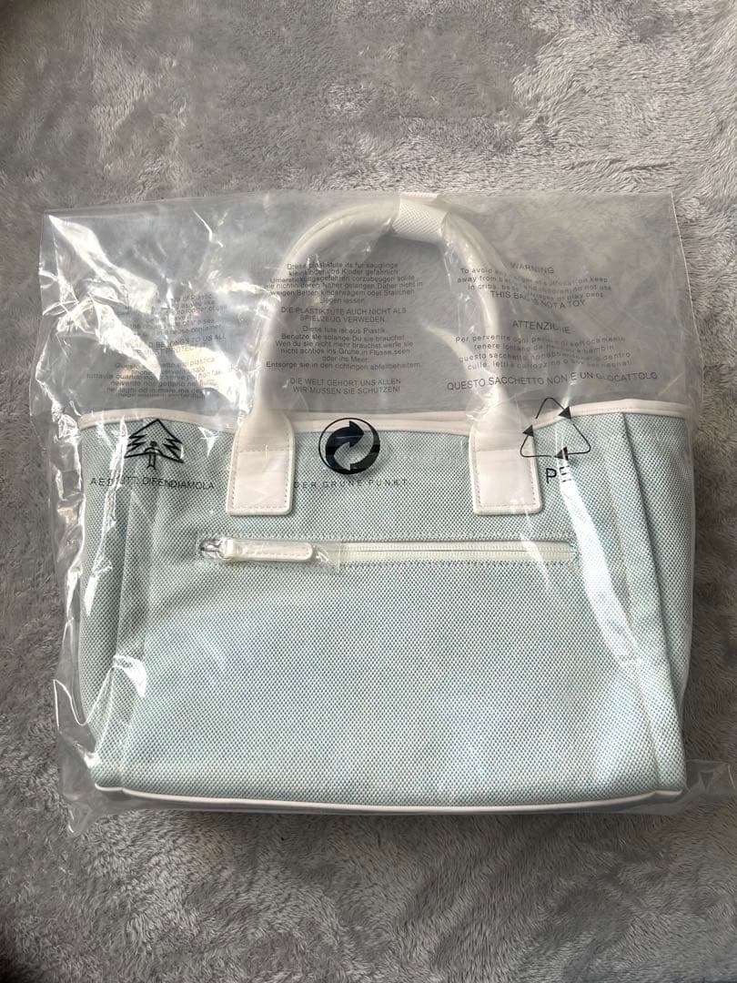 【新品未使用】adabat/アダバット 刺しゅうロゴデザイン　カートバッグ