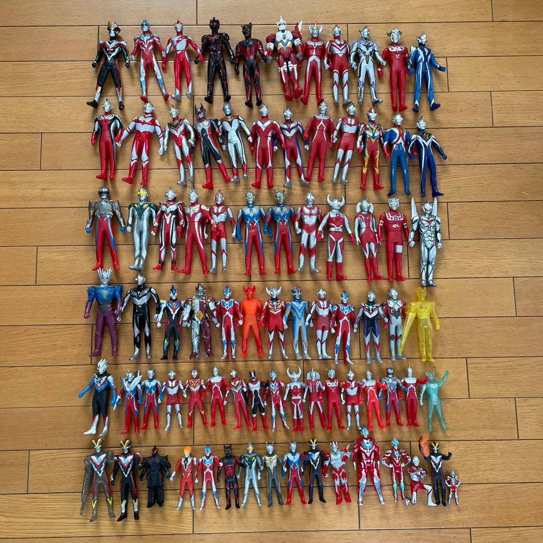 ウルトラマン　フィギュア　ソフビ　まとめ売り