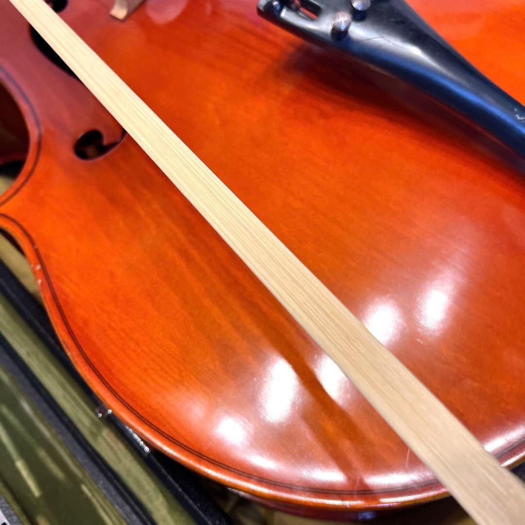 【美虎杢】SUZUKI チェロ NO.72 4/4 1986年 スズキフルサイズ