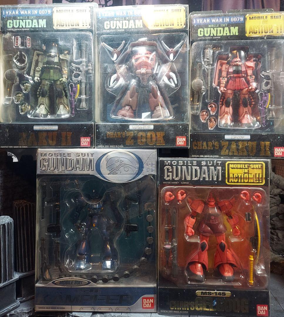 BANDAI MS IN ACTION ５個セット 新品未開封品