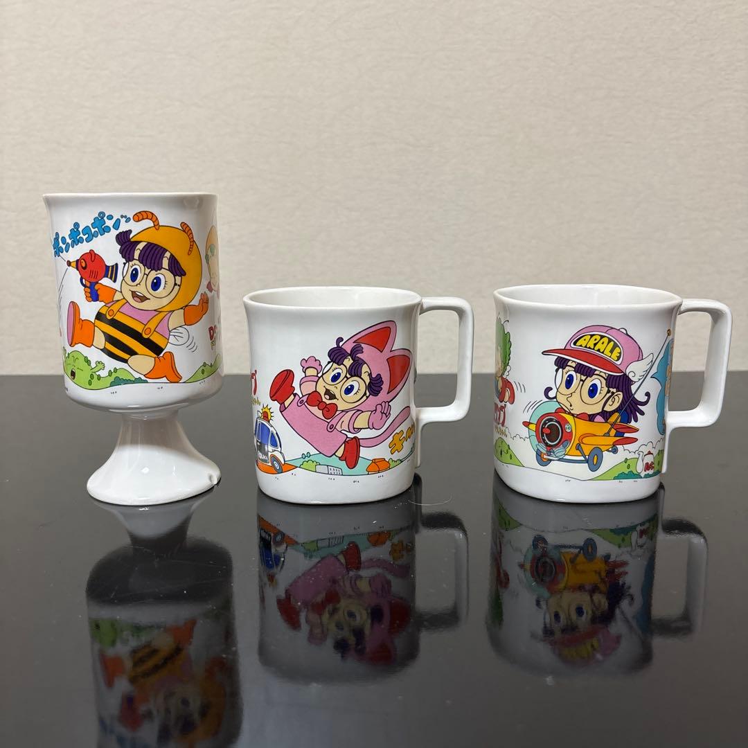 グリコ　いちこポッキー　アラレちゃん　カップセット