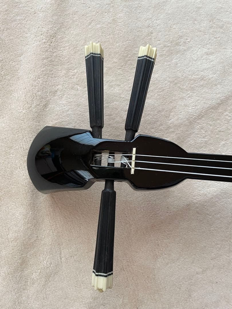 新品未使用　三線　ケース付き　付属品　三線本