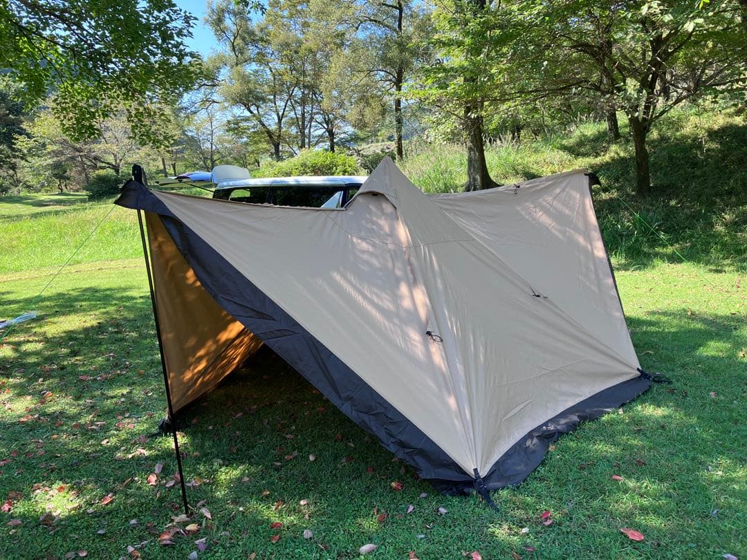 SOOMLOOM HAPI 2P テント　前幕付き