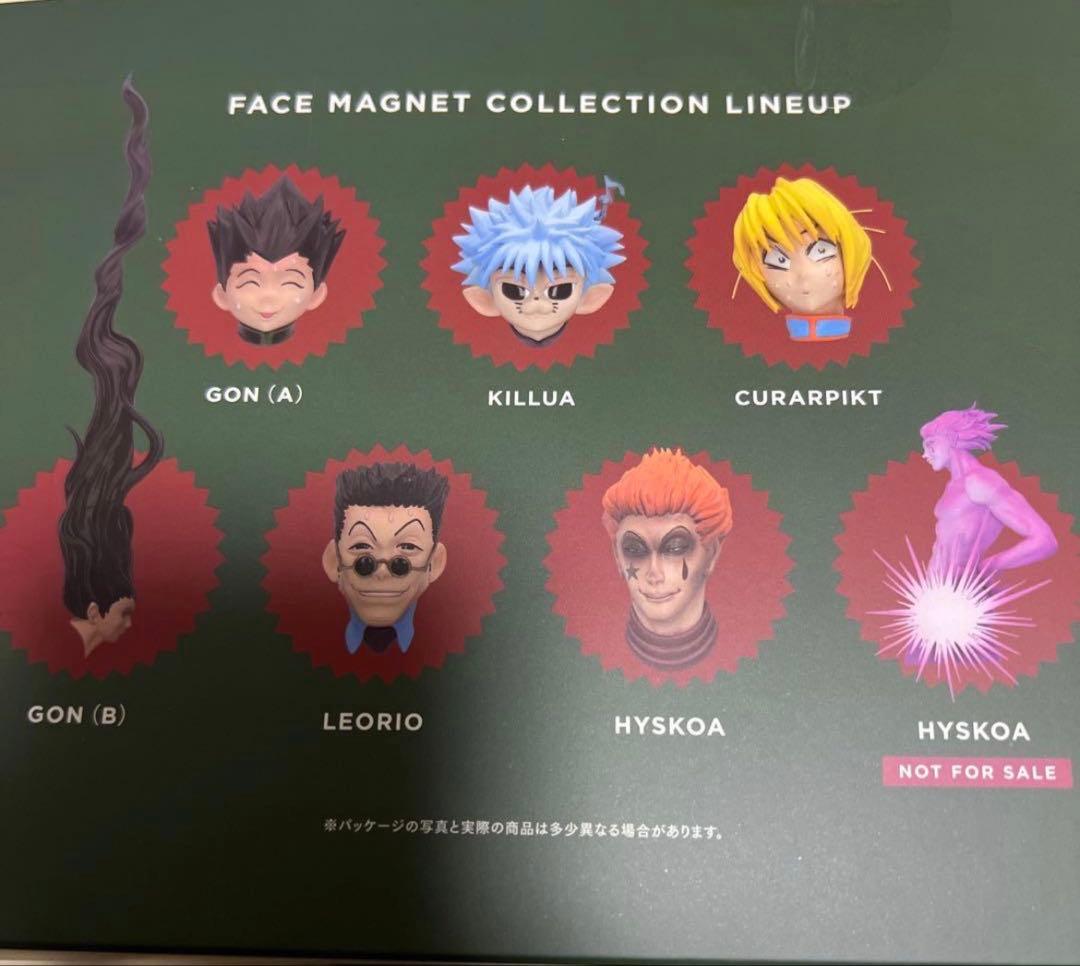 HUNTER × HUNTER RofJ フェイスマグネット ボックス