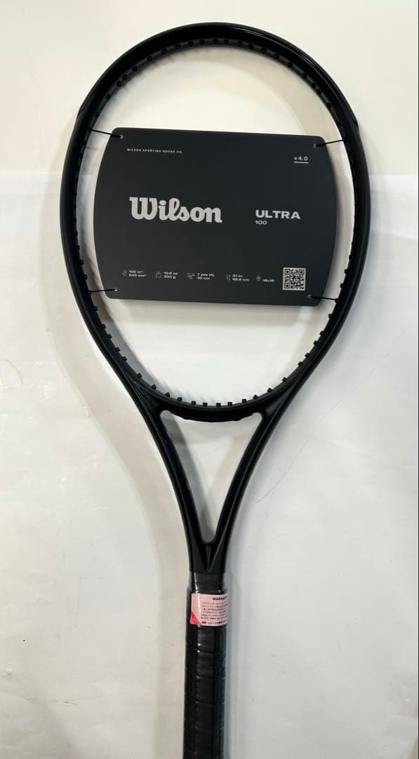 Wilson ノアールウルトラ100V4.0 グリップサイズ2