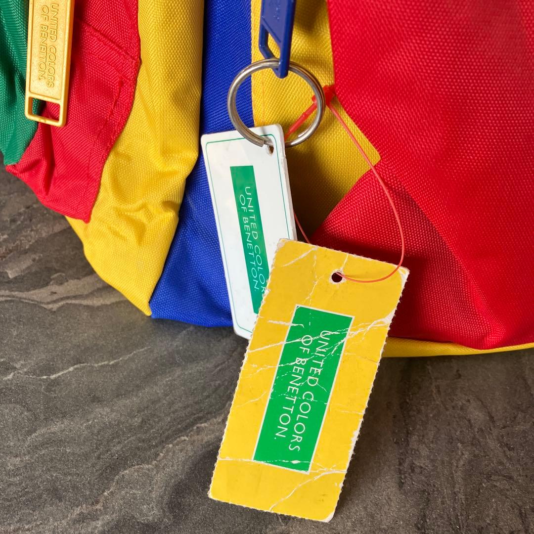 当時物レア　Benetton ボストンバッグ　ベネトン　ヴィンテージ