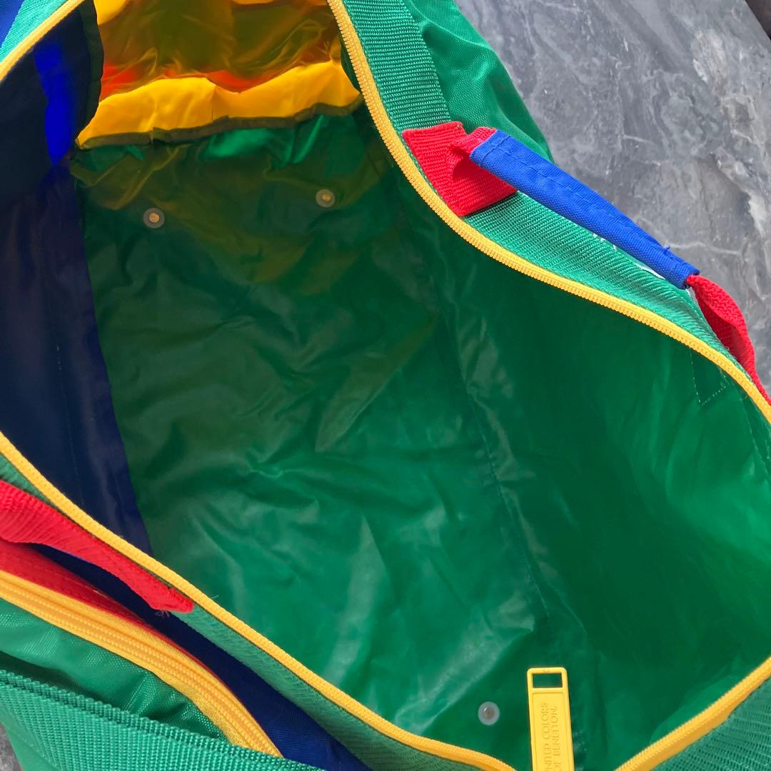当時物レア　Benetton ボストンバッグ　ベネトン　ヴィンテージ