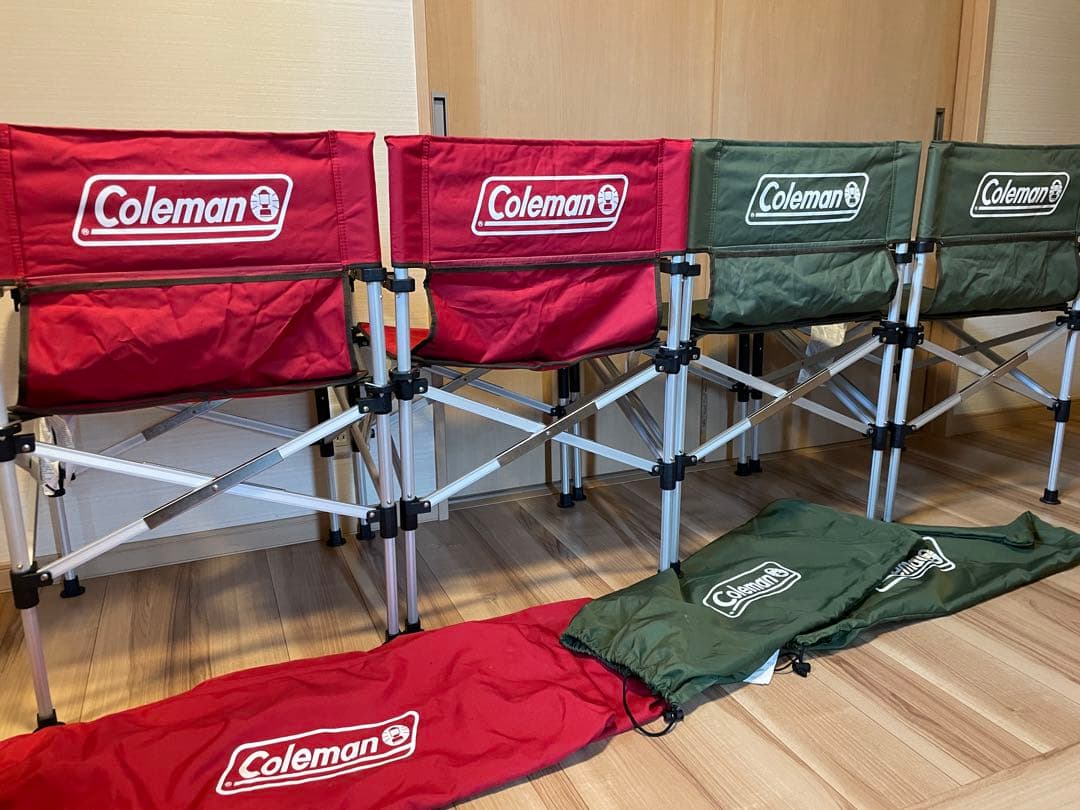 コールマン　ツーウェイキャプテンチェア　4脚