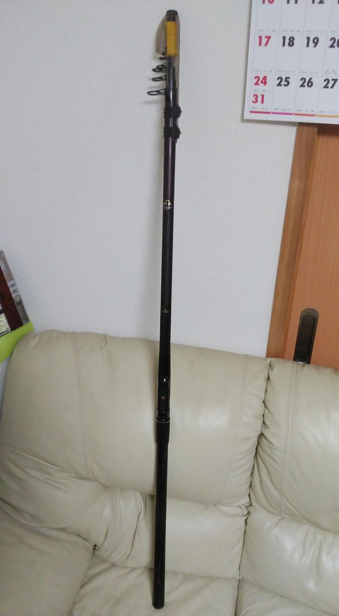 日本製…Daiwa大島４号遠投振出、5.3m